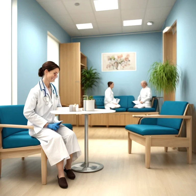 Ärzteteam bei der individuellen Beratung im Sanatorium