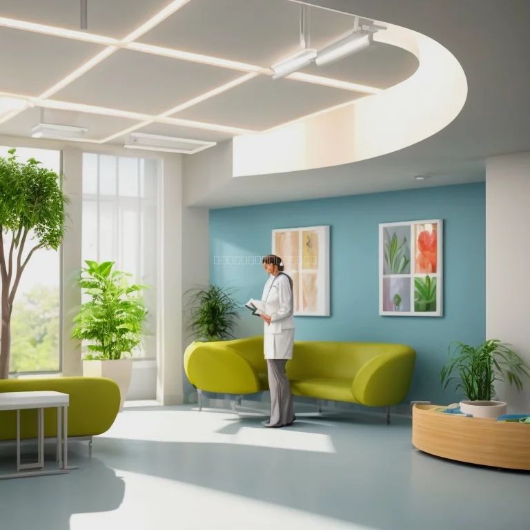 Sanatorium HealthOHub Empfang