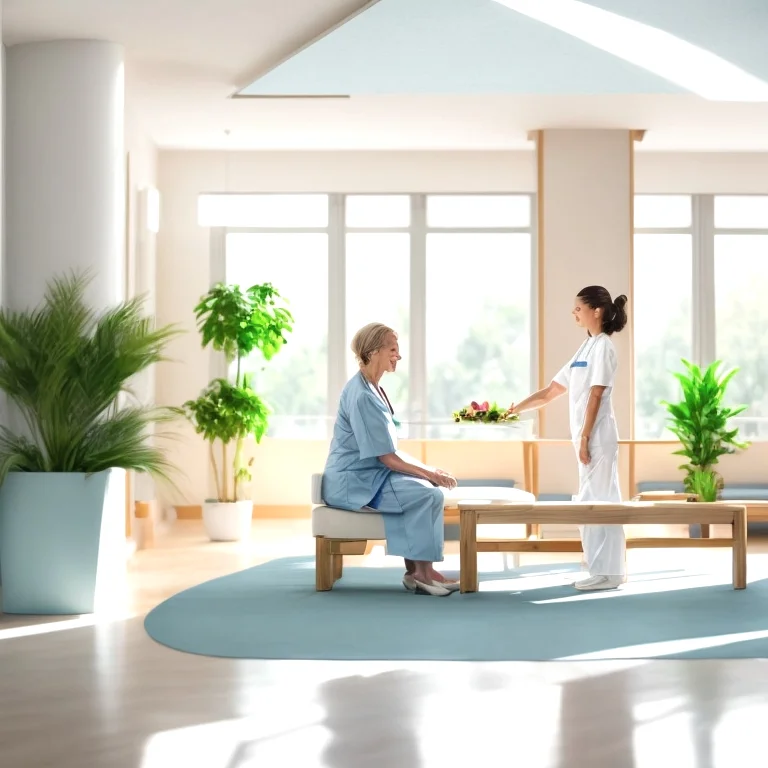 Porträt einer Expertin für Rehabilitationsmedizin